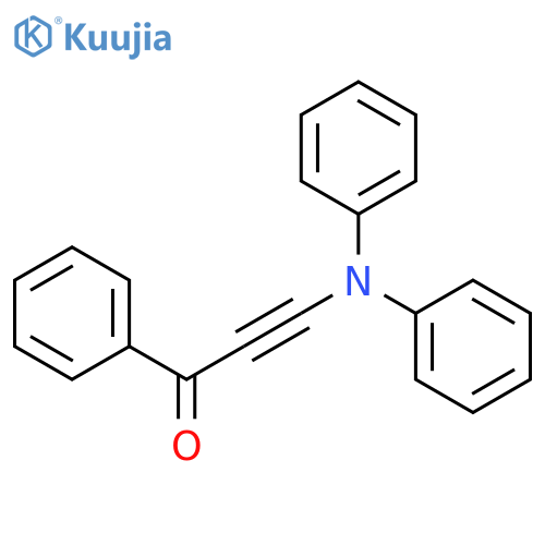 2-Propyn-1-one, 3-(diphenylamino)-1-phenyl- structure
