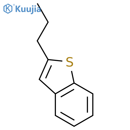 Benzo[b]thiophene, propyl- (9CI) structure
