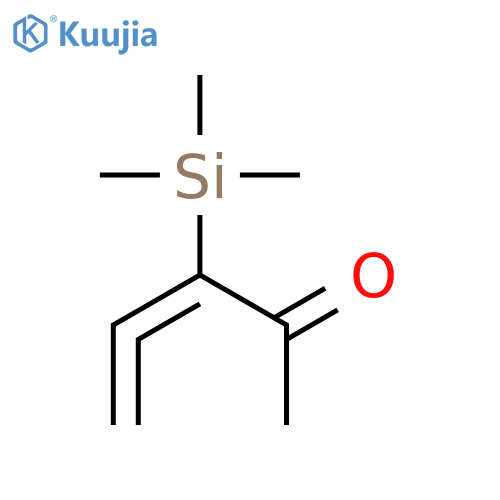 3,4-Pentadien-2-one, 3-(trimethylsilyl)- structure