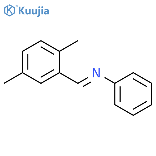 Benzenamine, N-[(2,5-dimethylphenyl)methylene]- structure