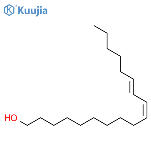 octadeca-10,12-dien-1-ol structure