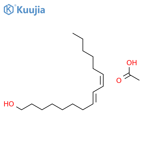 8,10-HEXADECADIEN-1-OL, ACETATE, (8E,10Z)- structure