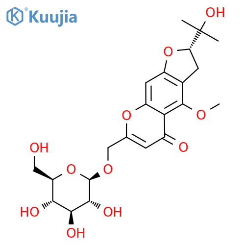 Prim-O-glucosylcimifugin structure