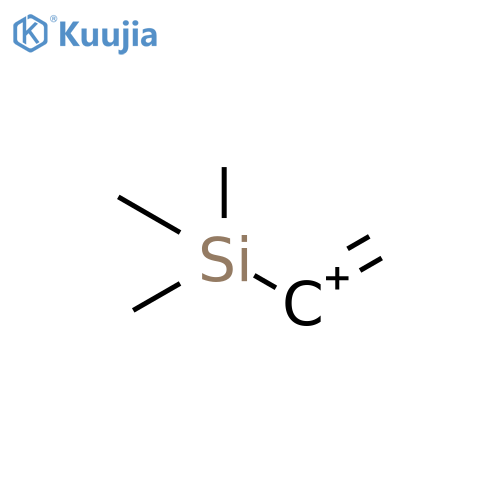 Ethenylium, 1-(trimethylsilyl)- structure