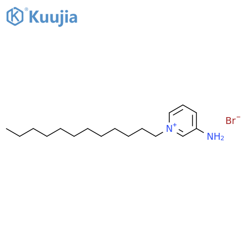 Pyridinium, 3-amino-1-dodecyl-, bromide structure