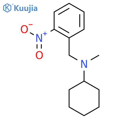 N-\u200bCyclohexyl-\u200bN-\u200bmethyl-\u200b2-\u200bnitrobenzenemethanamine structure