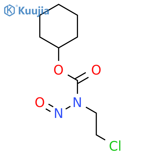 N-(2-Chloroethyl)-N-nitroso-O-cyclohexylurethane structure