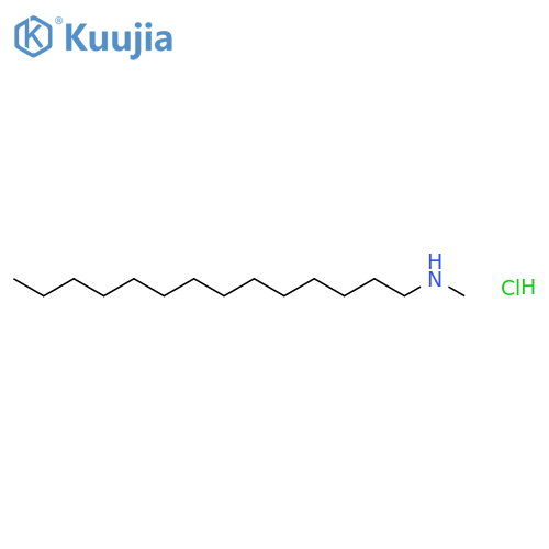 methyl(tetradecyl)amine hydrochloride structure
