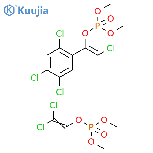 Gardona-dichlorvos mixt. structure