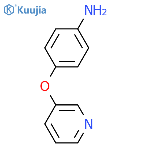 4-(Pyridin-3-yloxy)aniline structure