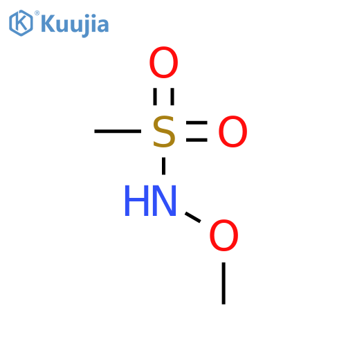 Methanesulfonamide, N-methoxy- structure