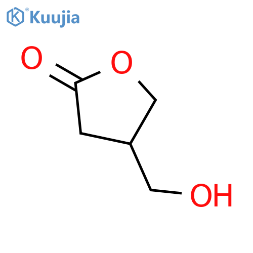 (4S)-4-(hydroxymethyl)oxolan-2-one structure