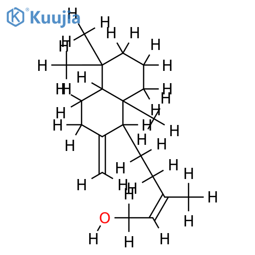 (+)-9,10-anti-copalol structure