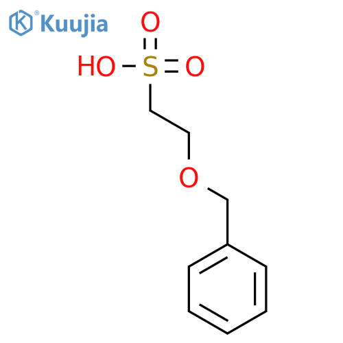 ETHANESULFONIC ACID, 2-(PHENYLMETHOXY)- structure