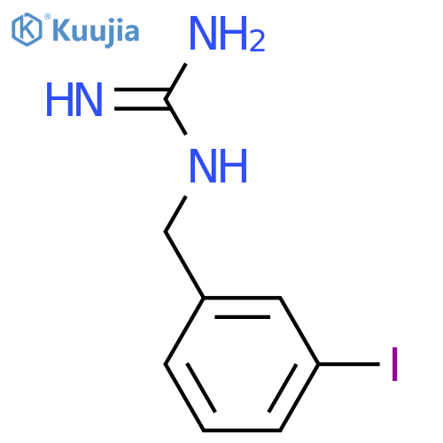 Guanidine,N-[(3-iodophenyl)methyl]- structure