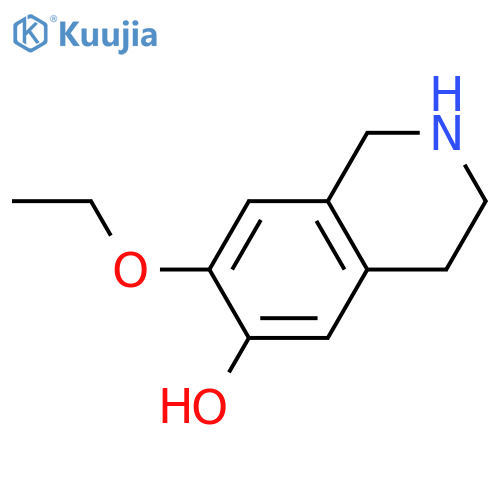 7-Ethoxy-1,2,3,4-tetrahydroisoquinolin-6-ol structure