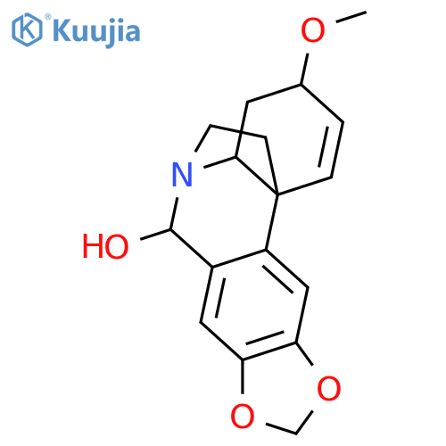 Crinine; (+)-form, 6-Hydroxy, O3-Me structure