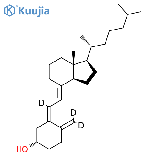 Vitamin D3-d3 structure
