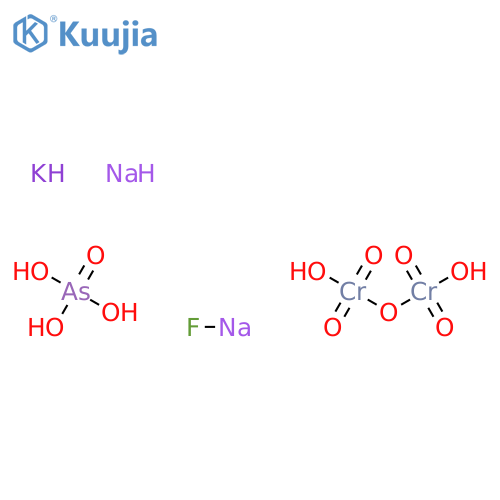 Arsenic acid (H3AsO4), sodium salt, mixt. with chromic acid (H2Cr2O7) dipotassium salt and sodium fluoride (NaF) (9CI) structure