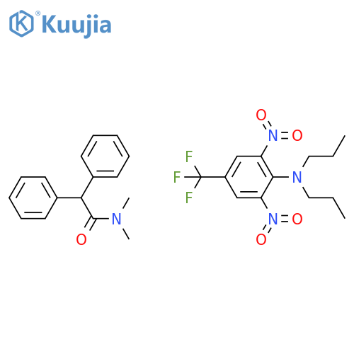 Benzeneacetamide, N,N-dimethyl-α-phenyl-, mixt. with 2,6-dinitro-N,N-dipropyl-4-(trifluoromethyl)benzenamine (9CI) structure