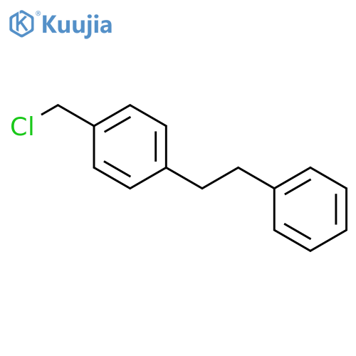 1-(4-Chloromethylphenyl)-2-phenylethane structure