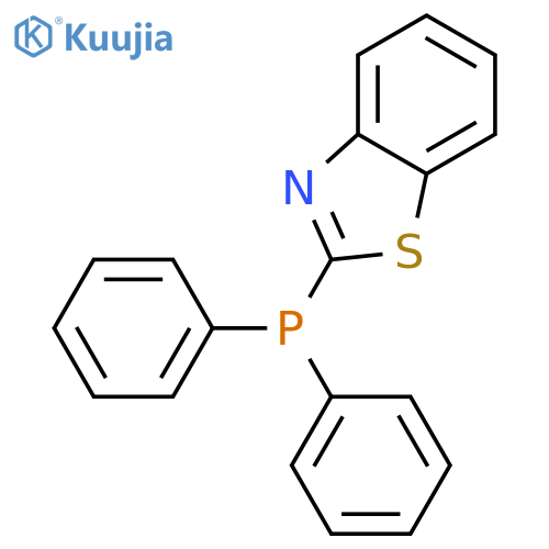 Benzothiazole,2-(diphenylphosphino)- structure