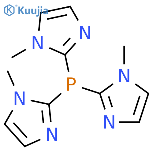 1H-Imidazole,2,2',2''-phosphinidynetris[1-methyl- structure
