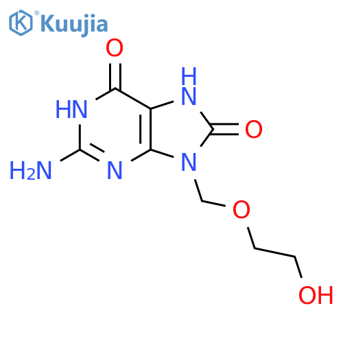 8-Hydroxyacyclovir structure