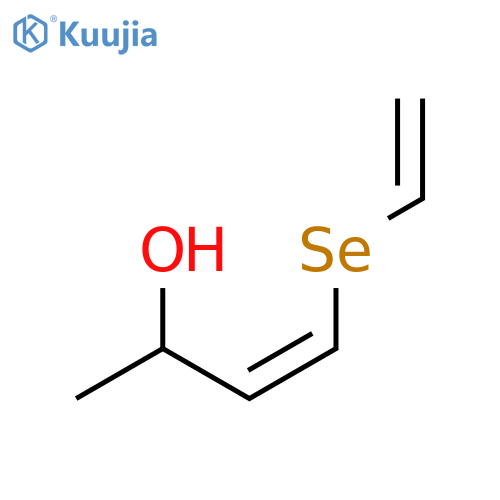 3-Buten-2-ol, 4-(ethenylseleno)-, (Z)- structure