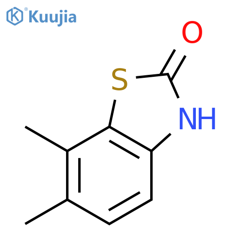 2(3H)-Benzothiazolone,6,7-dimethyl- structure