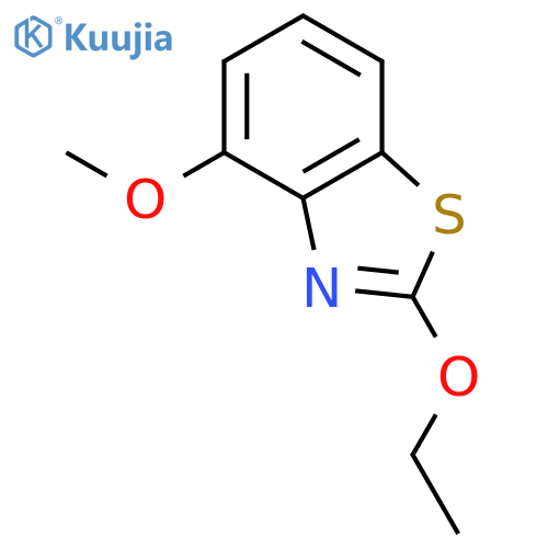 Benzothiazole,2-ethoxy-4-methoxy- structure