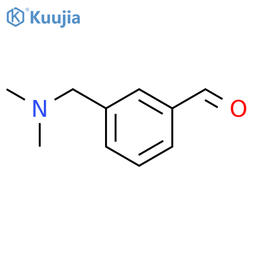 3-[(dimethylamino)methyl]benzaldehyde structure