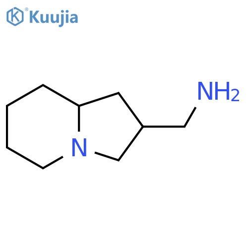 2-Indolizinemethanamine, octahydro- structure