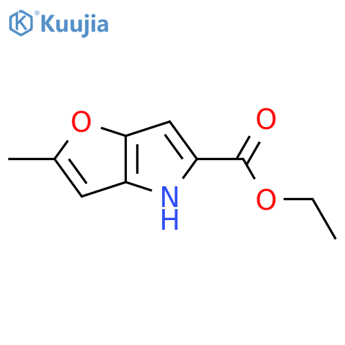 ethyl 2-methyl-4H-furo3,2-bpyrrole-5-carboxylate structure