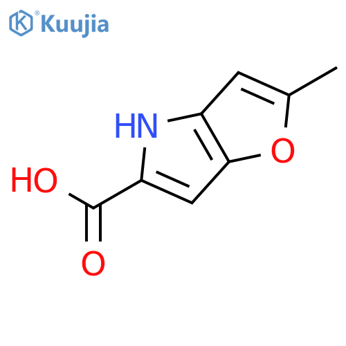 2-Methyl-4h-furo3,2-bpyrrole-5-carboxylic Acid structure