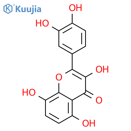 3,3',4',5,8-Pentahydroxyflavone structure