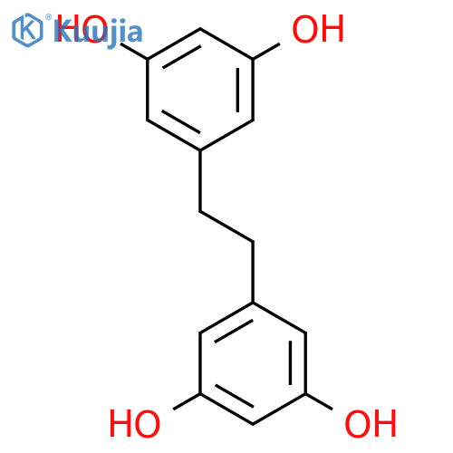 1,3-Benzenediol, 5,5'-(1,2-ethanediyl)bis- structure