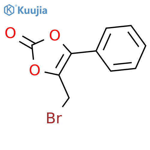 4-(bromomethyl)-5-phenyl-2H-1,3-dioxol-2-one structure