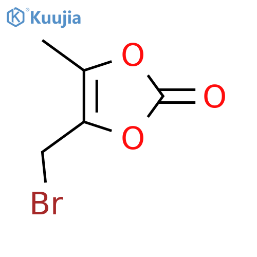 4-Bromomethyl-5-methyl-1,3-dioxol-2-one structure