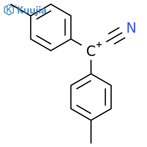 METHYLIUM, CYANOBIS(4-METHYLPHENYL)- structure
