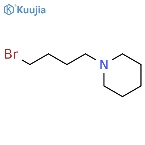 Piperidine, 1-(4-bromobutyl)- structure