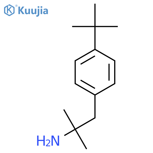 1-(4-Tert-butylphenyl)-2-methylpropan-2-amine structure