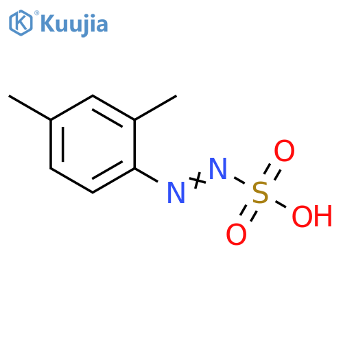 Diazenesulfonic acid,2-(2,4-dimethylphenyl)- structure