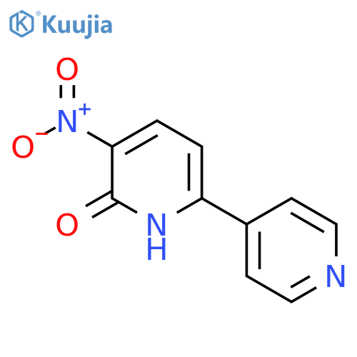 [2,4'-BIPYRIDIN]-6(1H)-ONE, 5-NITRO- structure
