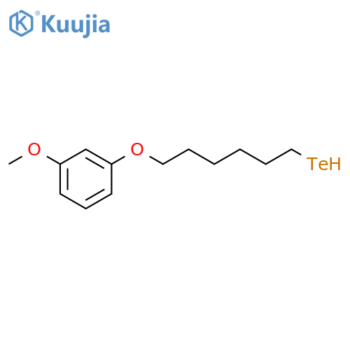 1-HEXANETELLUROL, 6-(3-METHOXYPHENOXY)- structure