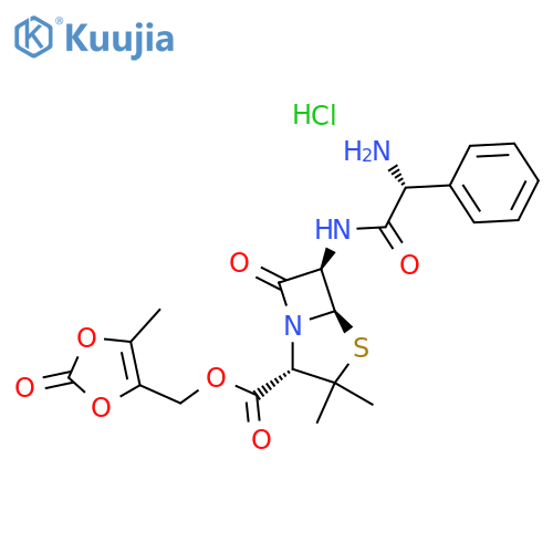 Lenampicillin hydrochloride structure