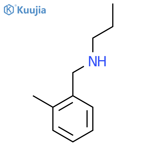 N-(2-methylbenzyl)-1-propanamine hydrochloride structure