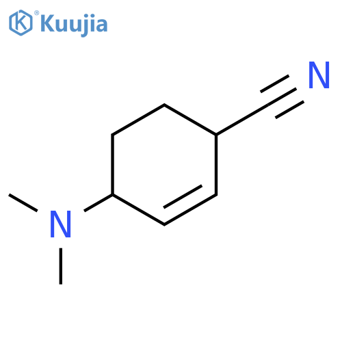 2-Cyclohexene-1-carbonitrile,4-(dimethylamino)- structure