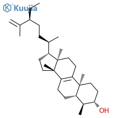Stigmasta-8,25-dien-3-ol, 4,14-dimethyl-, (3b,4a,5a,24S)- structure