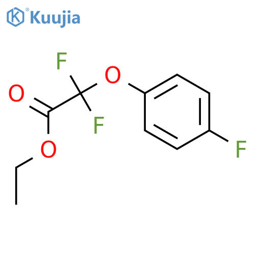 Ethyl 2,2-Difluoro-2-(4-fluorophenoxy)acetate structure